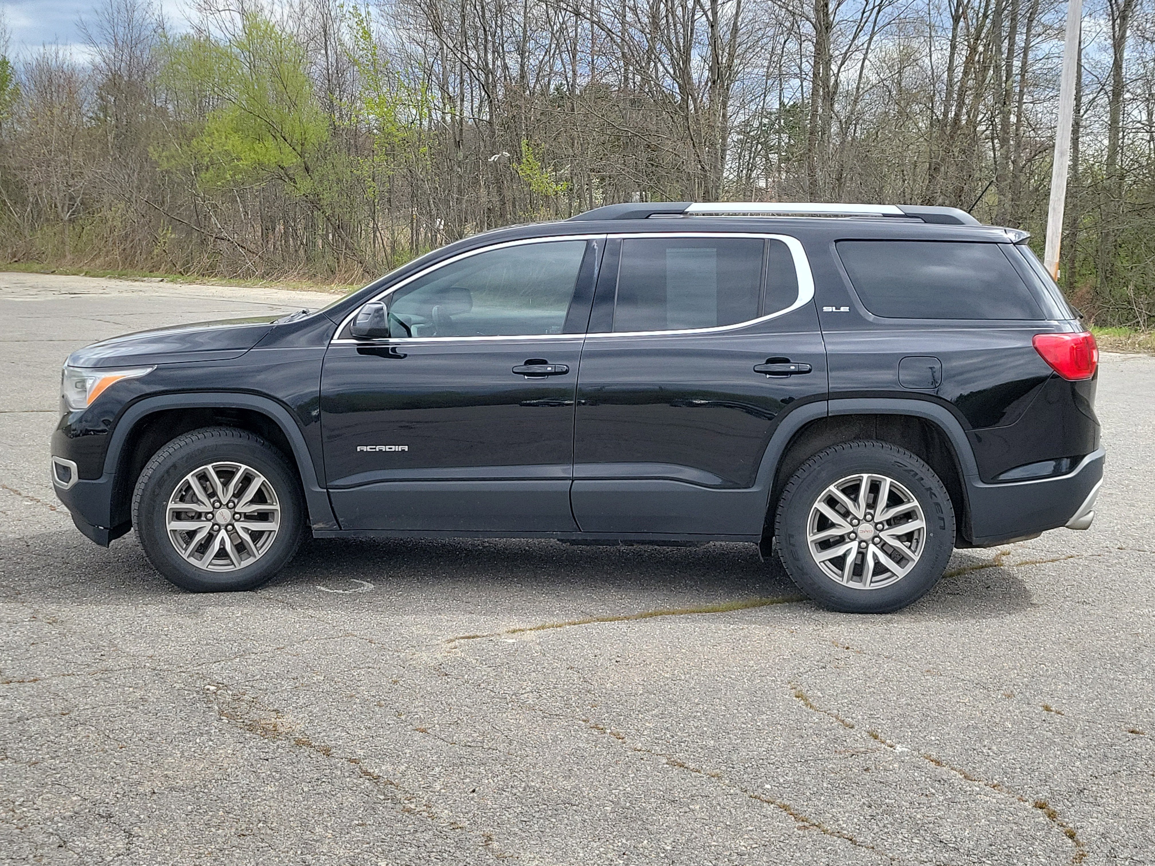 Used 2017 GMC Acadia SLE-2 with VIN 1GKKNSLS9HZ240341 for sale in Brunswick, ME