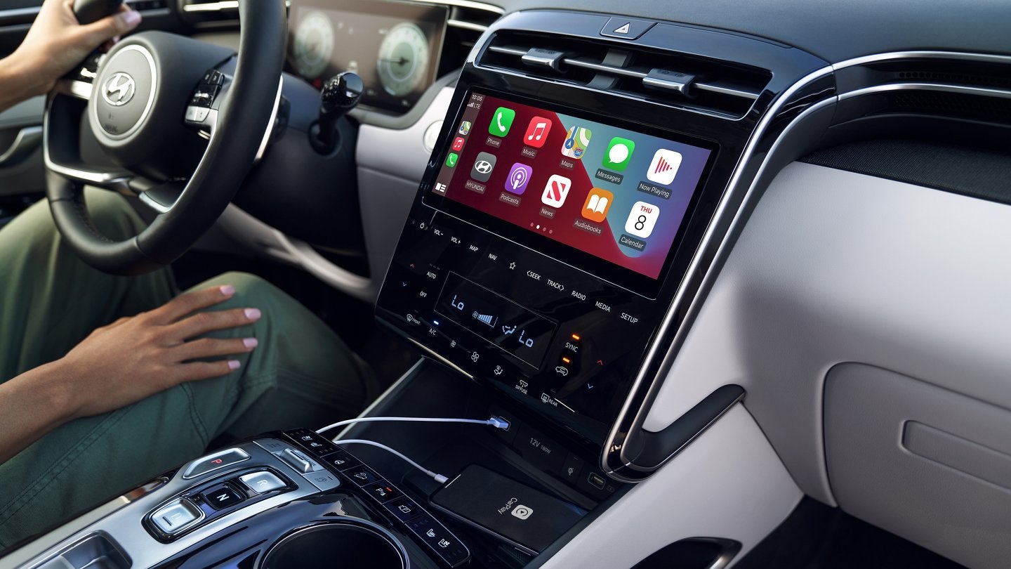 2022 Tucson Interior | Bill Dodge Hyundai in Brunswick ME