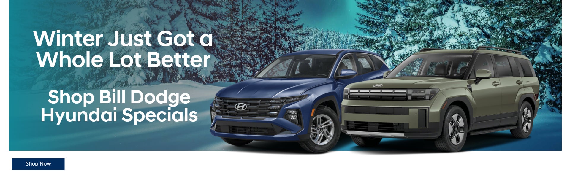 Winter Just Got a Whole Lot Better — Shop Bill Dodge Hyunda