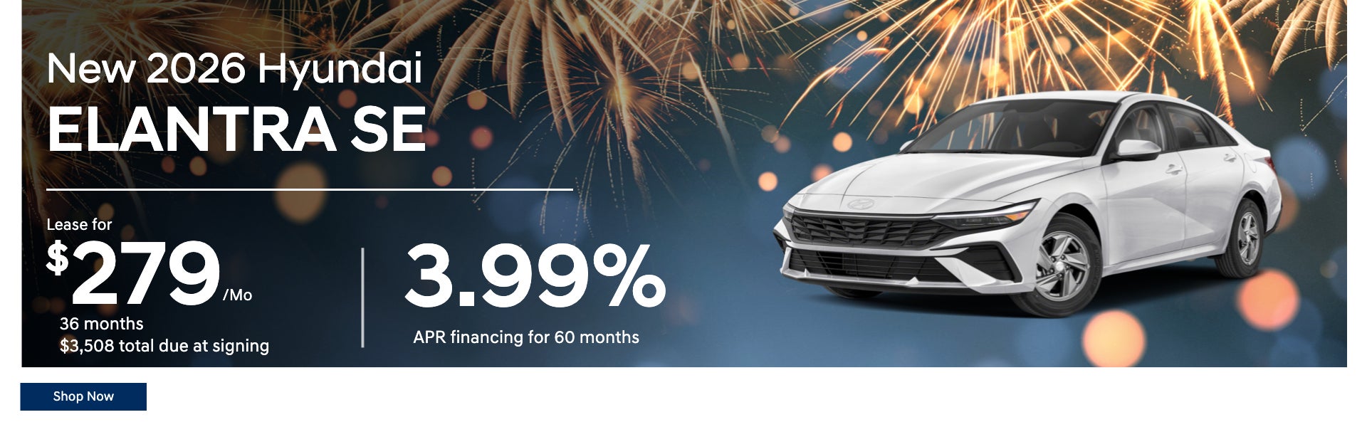 New 2026 Hyundai Elantra SE