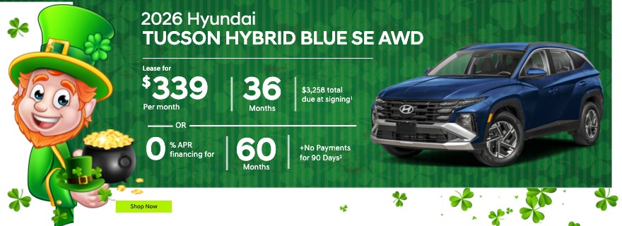 2026 Hyundai Tucson Hybrid Blue SE AWD
