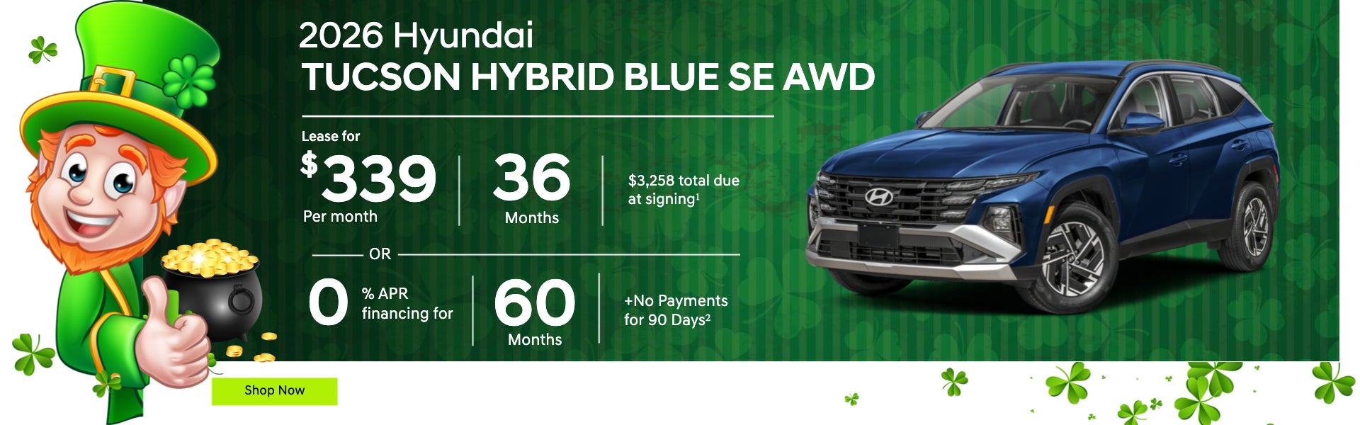 2026 Hyundai Tucson Hybrid Blue SE AWD