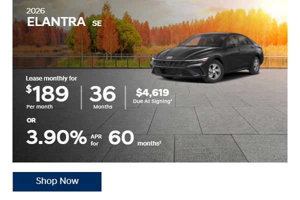 2026 Hyundai Elantra SE