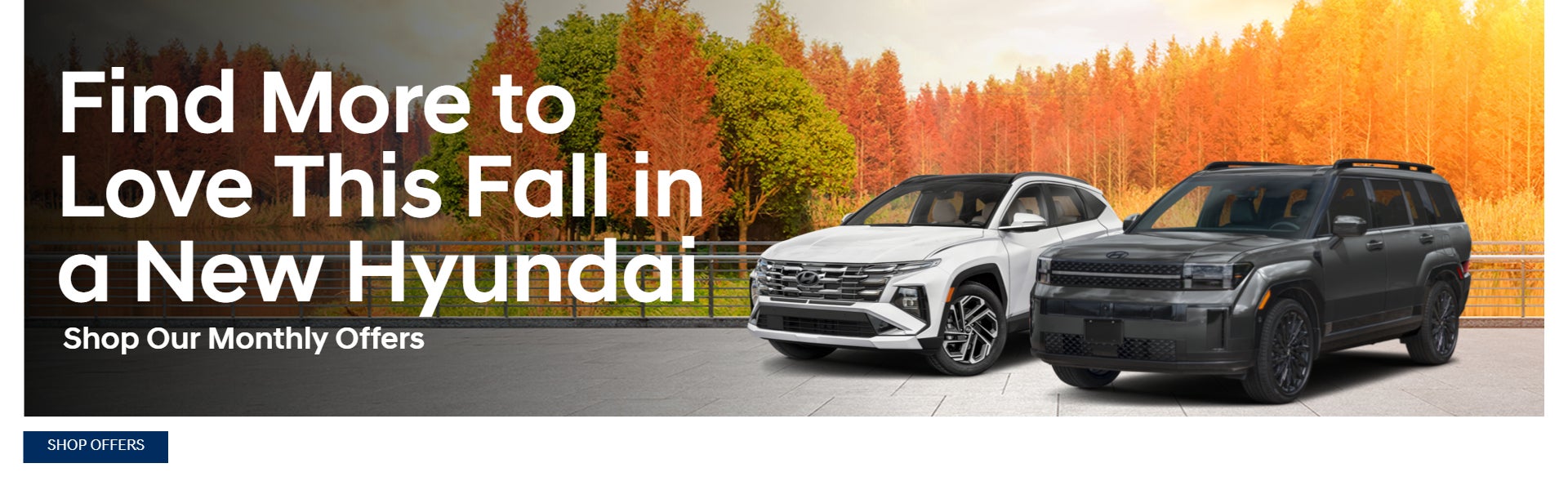 Find More to Love This Fall in a New Hyundai