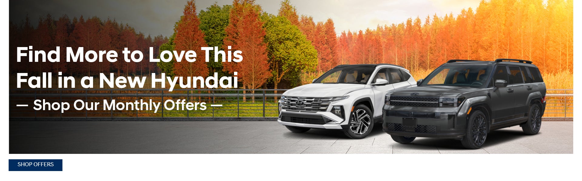 Find More to Love This Fall in a New Hyundai