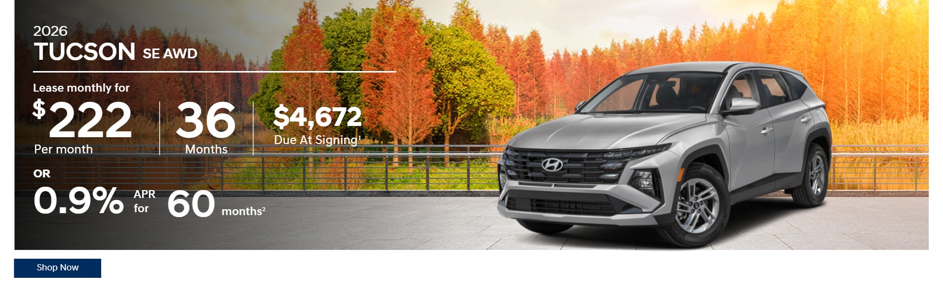 2026 Hyundai Tuscon SE