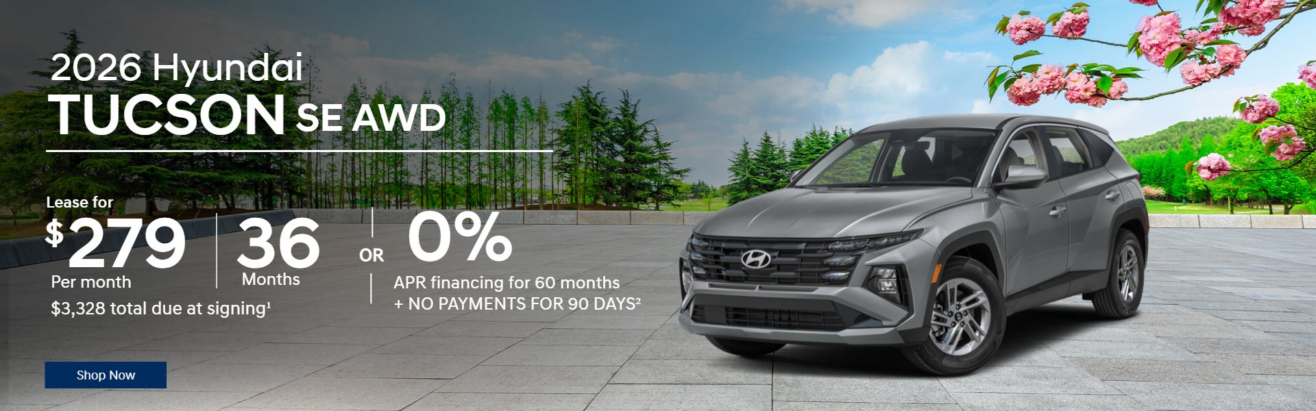 2026 Hyundai Tucson SE AWD offers