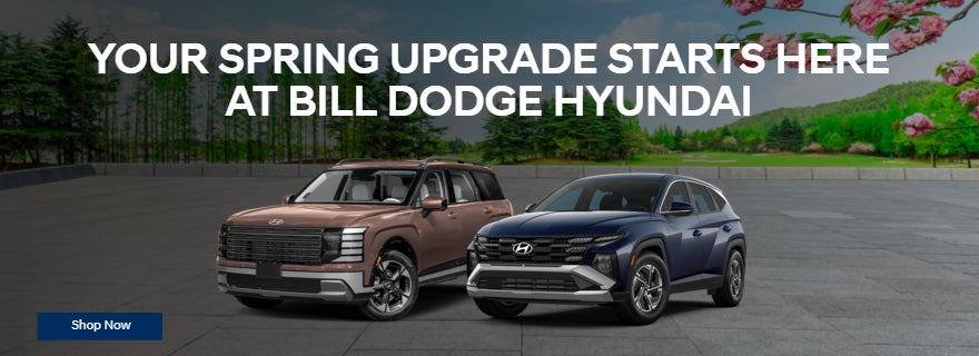Your Spring Upgrade Starts Here at Bill Dodge Hyundai