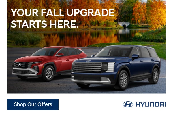Your Fall Upgrade Starts Here at Bill Dodge Hyundai