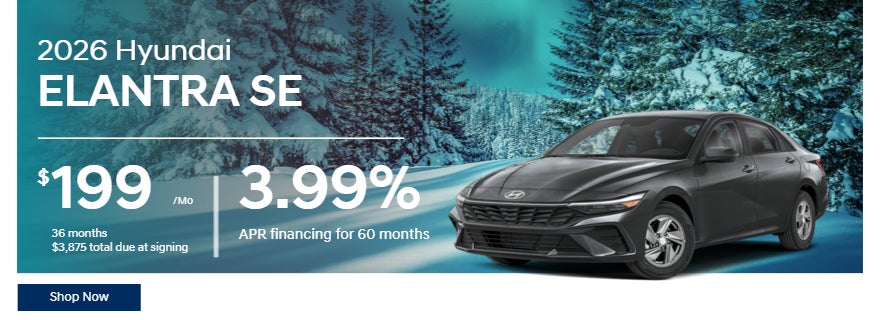 2026 Hyundai Elantra SE