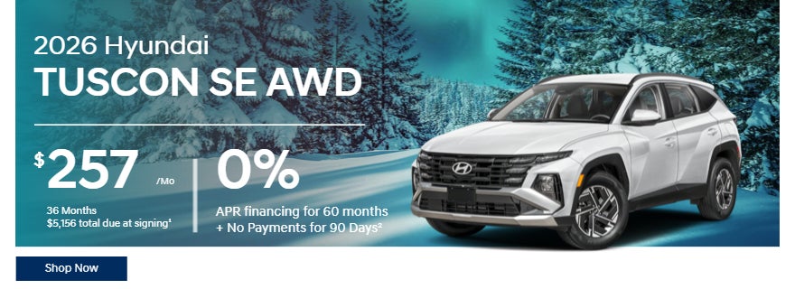 2026 Hyundai Tuscon SE AWD