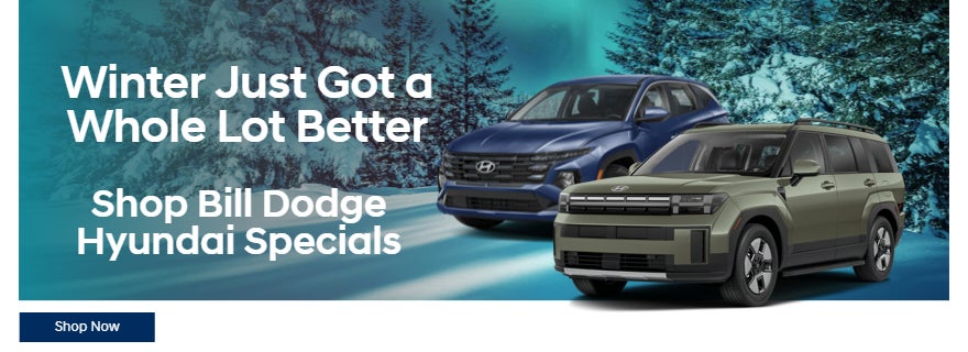 Winter Just Got a Whole Lot Better — Shop Bill Dodge Hyunda
